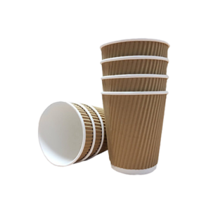 Kraft Ripple Cups 4oz