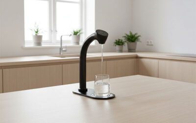 BRITA C-Tap in Matt Black – Premium Filtered Water for the Modern Workplace