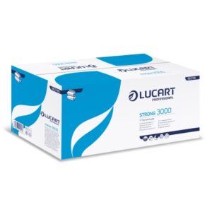 Lucart Prem White 2-Ply Z-Fold Hand Towels x 3000